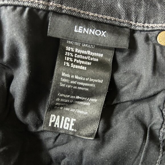 PAIGE Lennox Slim-Fit Transcend Jeans - Picture 4 of 4